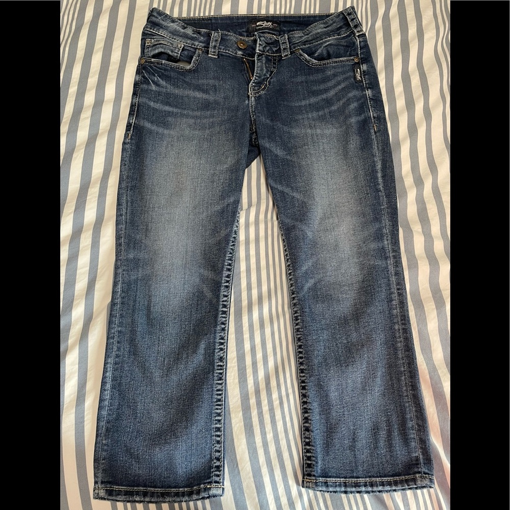 Silver Suki Capris